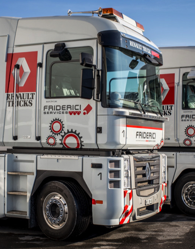 Friderici Services — Camion Renault Trucks
